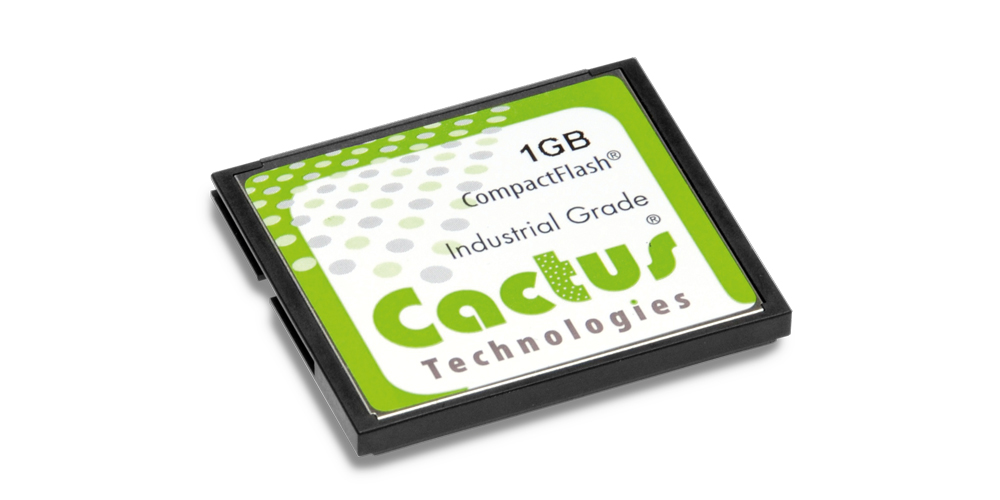Cactus 203 Series CF Cards – Industrial Grade SLC NAND