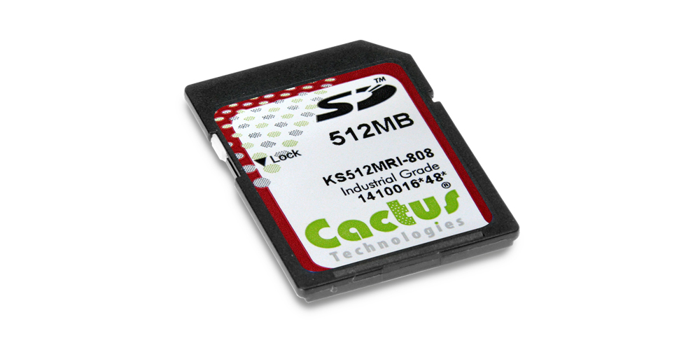Cactus 808 industrial grade SD cards.