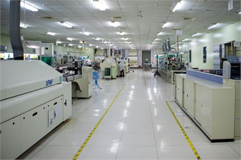 Die Produktionshallen des Speicherspezialisten Cactus Technologies in Taoyuan City.
